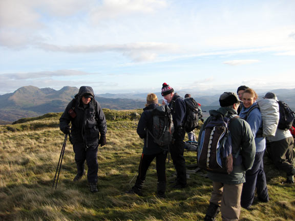 5.Mynydd Gorllwyn
Half way through the walk. Time to move on we are getting cold.
Keywords: Dec09 Sunday Tecwyn