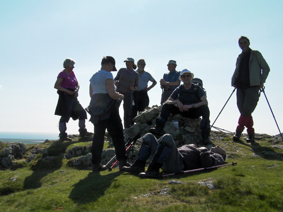 Another short rest on Birds' Rock 233m peak before tackling the 258m one.