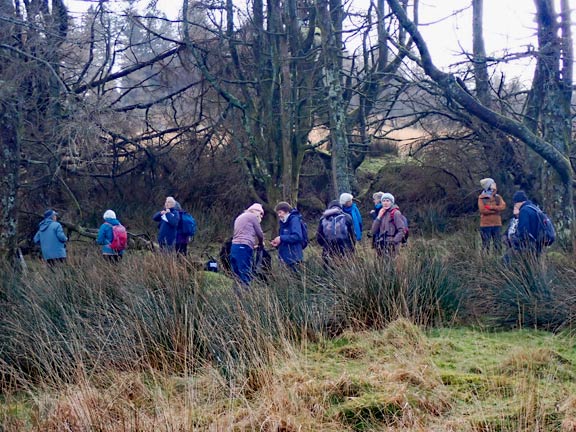 6. Cae Gors - Rhyd Ddu Circ
15/1/26. Packing up after lunch on the SW side of Llyn y Gadair.
Keywords: Jan26 Thursday Michael Thomas Debby Thomas