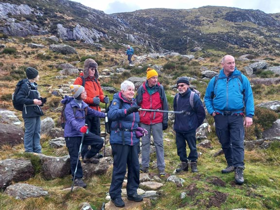 4. Llyn Ogwen - Cwm Idwal - Llyn Bochlwyd.
18/1/26. Further on down from Llyn Bochlwyd toward the car park at Ogwen Cottages. Photo: Eryl Thomas.
Keywords: Jan26 Sunday Gareth Hughes