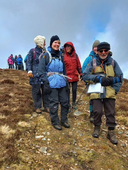4. Mynydd Mawr
5/4/26. Starting the descent of Mynydd Mawr. Photo: Eryl Thomas.
Keywords: Apr26 Sunday Noel Davey