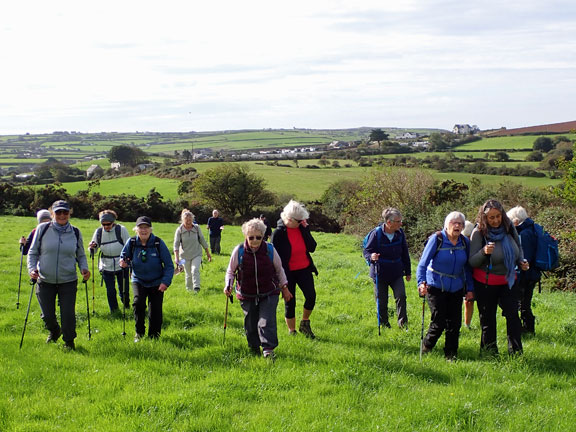 3. Sarn Bach - Llangian - Abersoch circular
24/9/26.  A bit further on the grassland seems to have quickly recovered from the summer drought.
Keywords: Sep26 Thursday Jane Logan